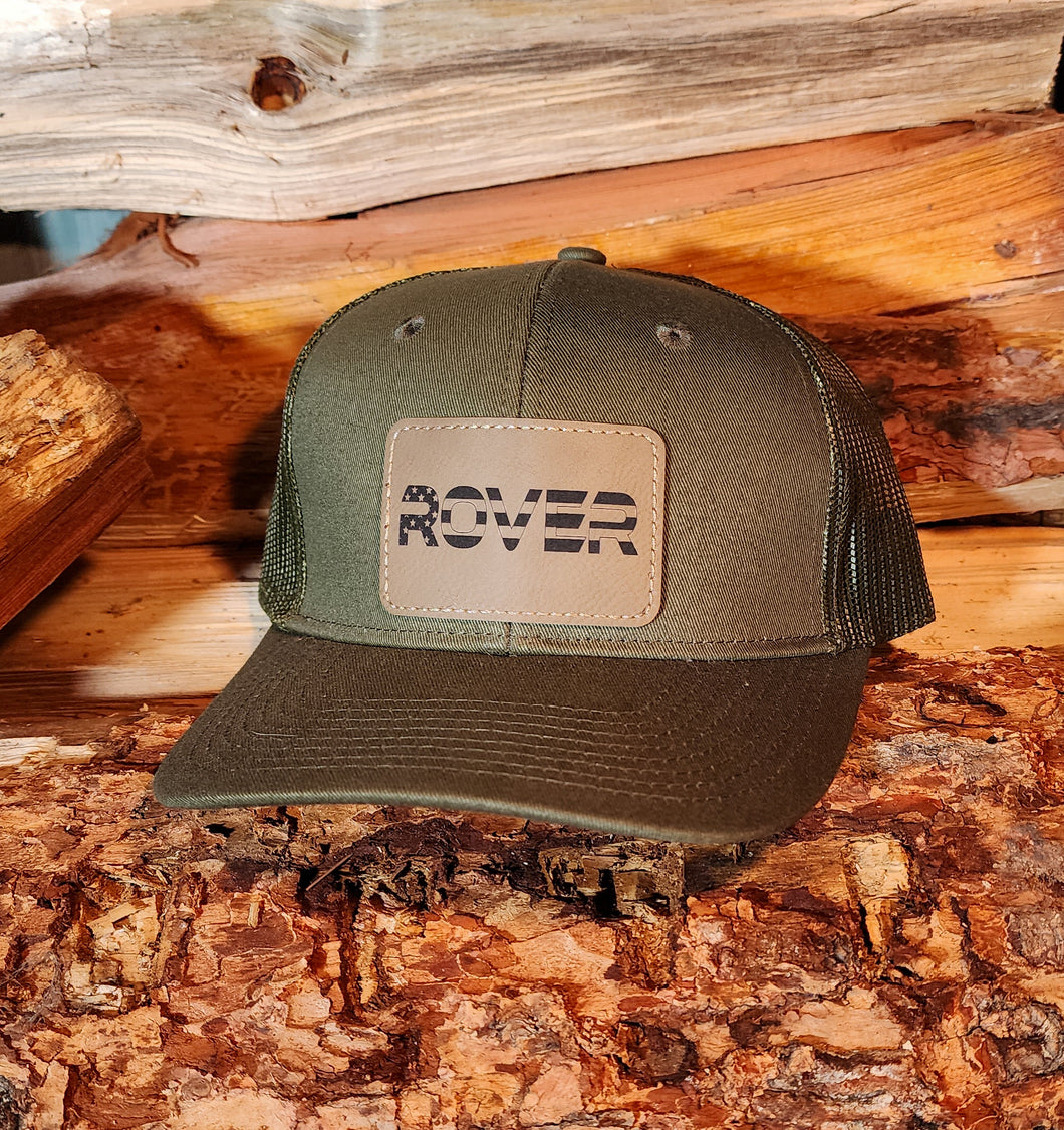 Rover American Flag Olive Green Hat
