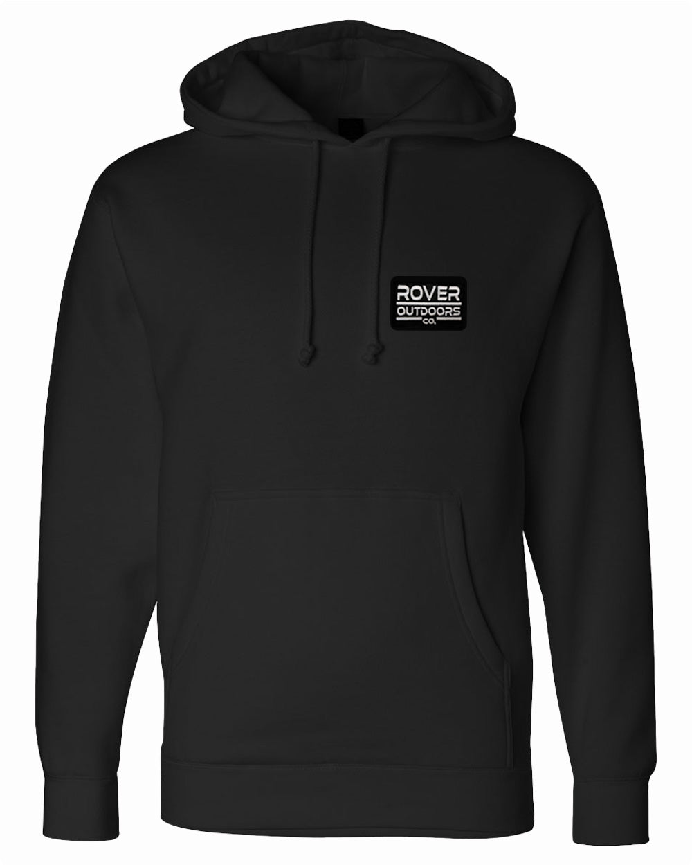 Rover Outdoors Co. Patch Hoodie Black