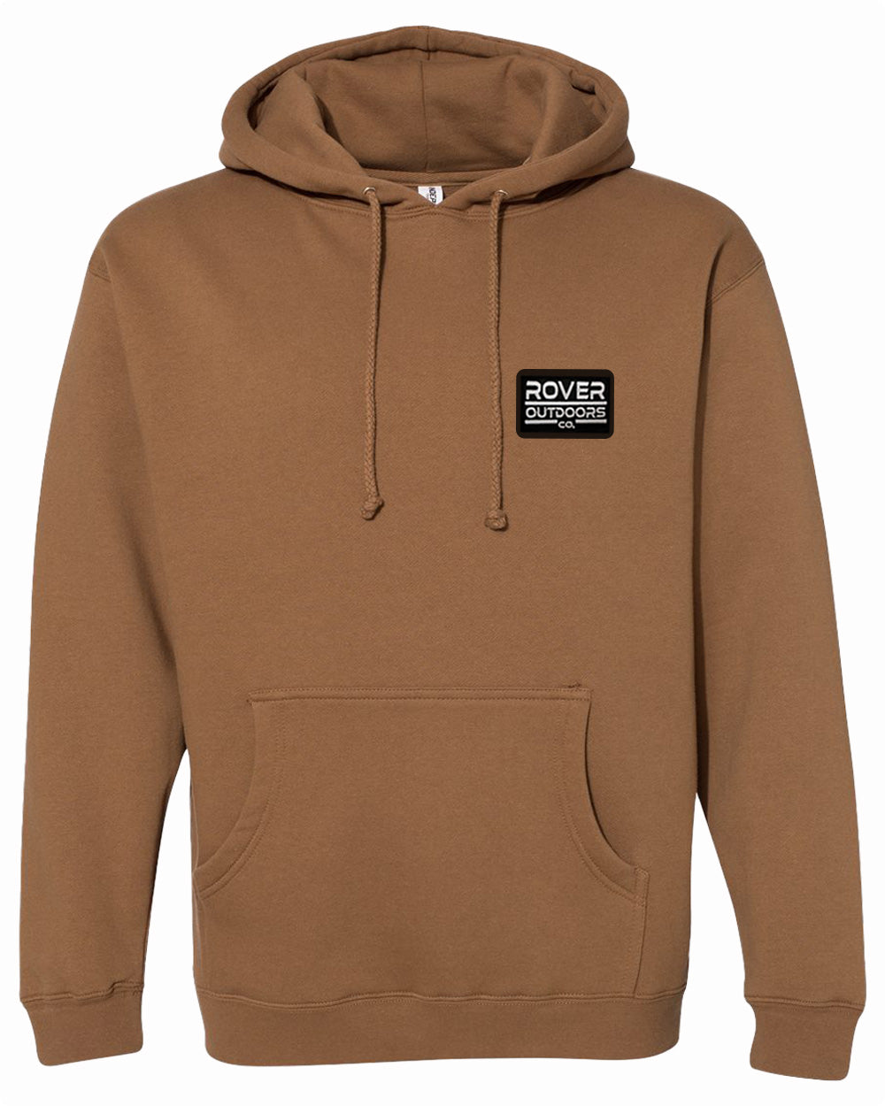 Rover Outdoors Co. Patch Hoodie Saddle Brown