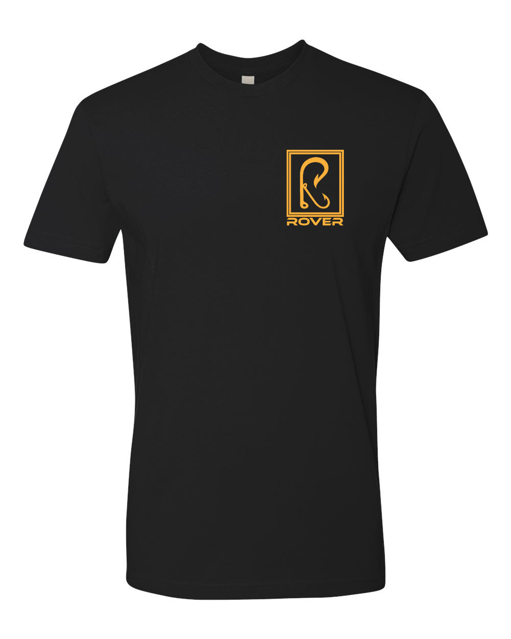 Rover Fish Hooks R Square Tee Black Gold Series